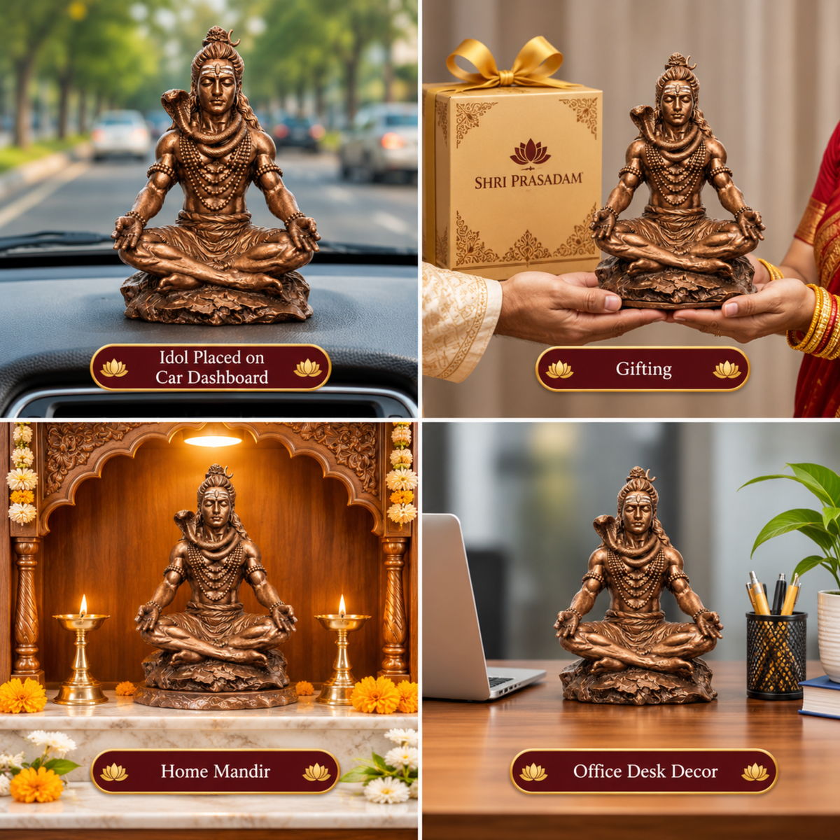 Lord Shiva Meditation Statue