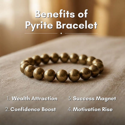 Natural Raw Pyrite Bracelet