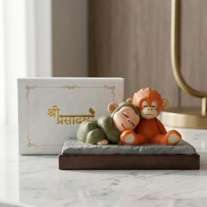 Baby Monkey & Orangutan Staute for Home Decor