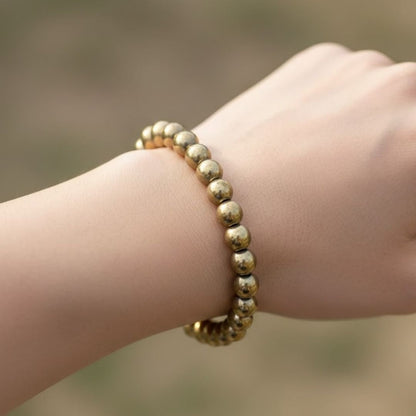Natural Raw Pyrite Bracelet