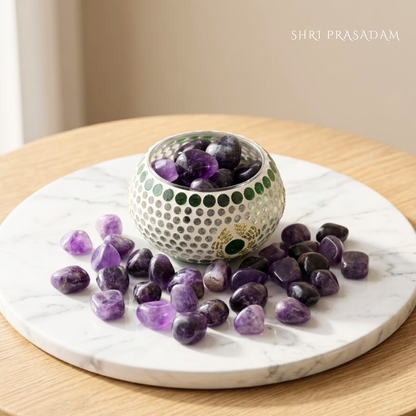 Amethyst Crystal Tumbled Stone (1KG)