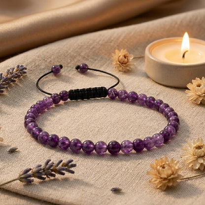 Amethyst Anklet