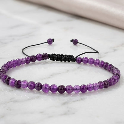 Amethyst Anklet