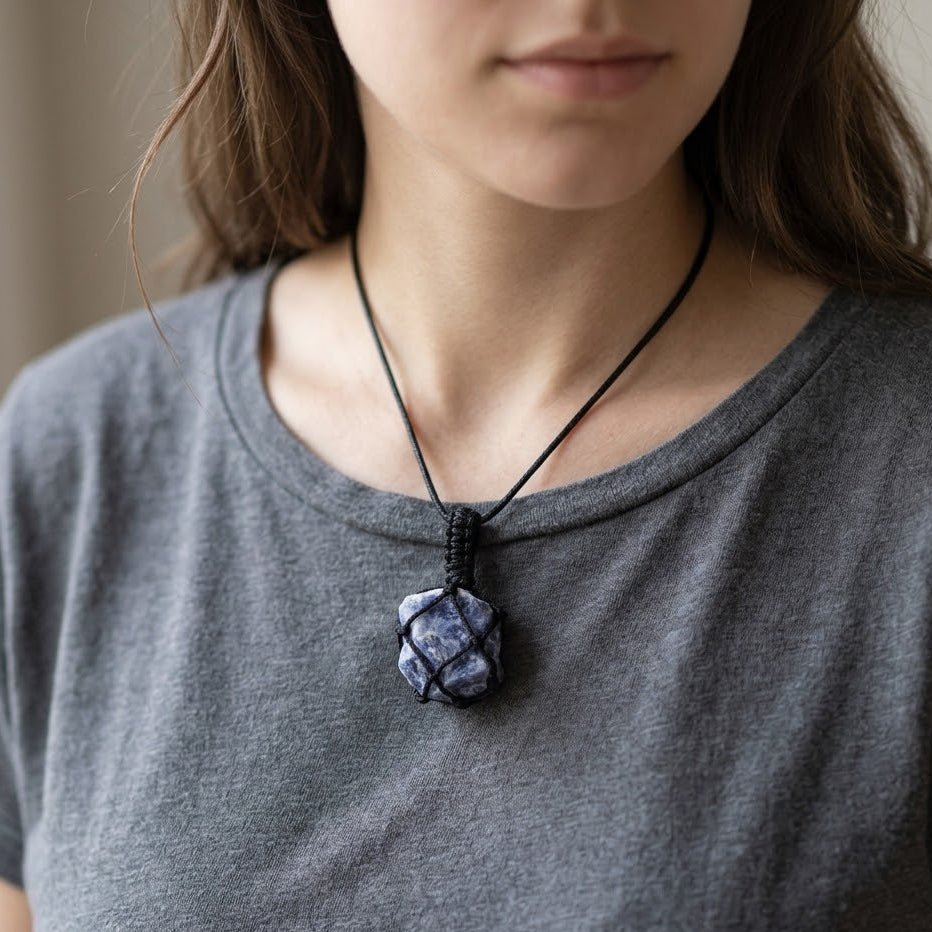 Amethyst Crystal Pendants