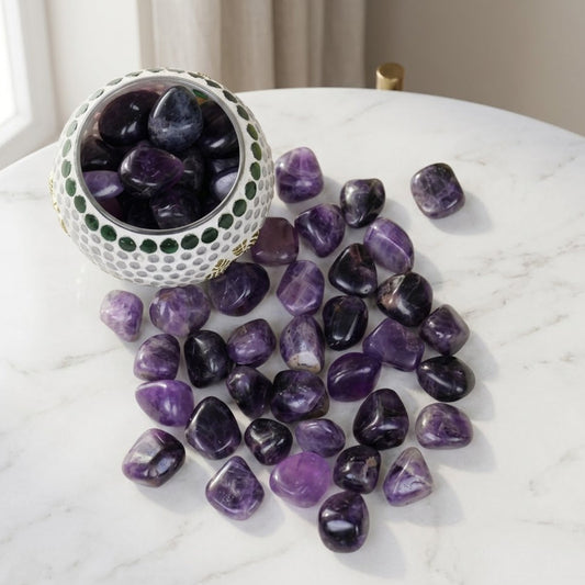 Amethyst Crystal Tumbled Stone (1KG)