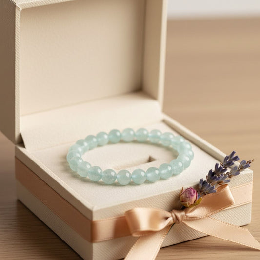 Aquamarine Bracelet | Stone of Calm, Courage & Clarity