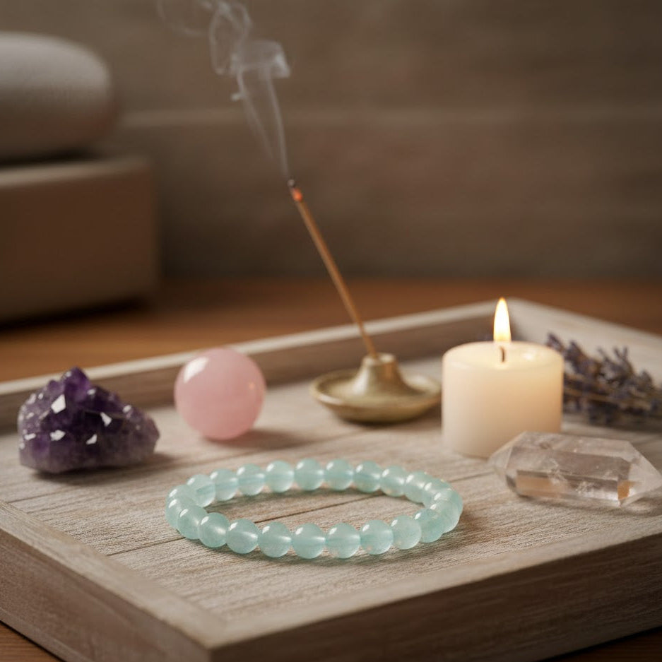 Aquamarine Bracelet | Stone of Calm, Courage & Clarity