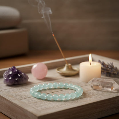 Aquamarine Bracelet | Stone of Calm, Courage & Clarity