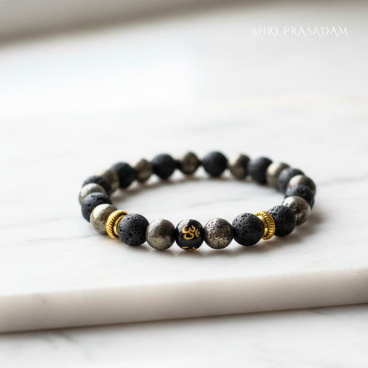 OM Pyrite Bracelet