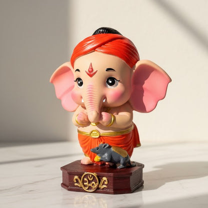 Bal Ganesh With Mushak