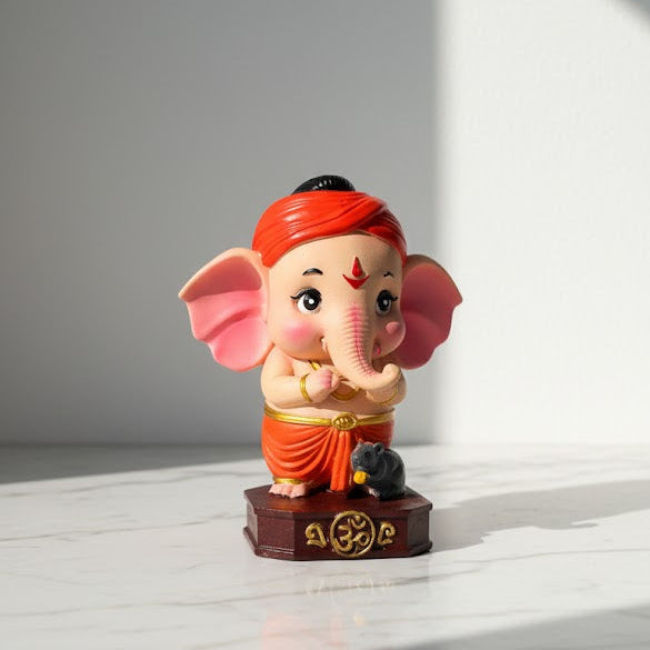 Bal Ganesh With Mushak