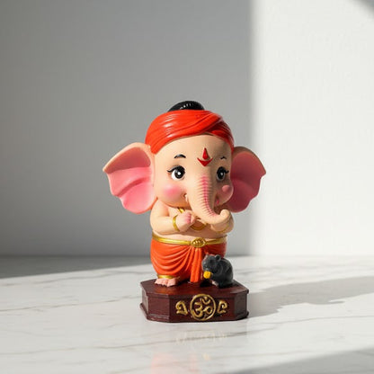 Bal Ganesh With Mushak