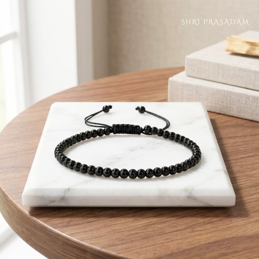 Black Obsidian Anklet