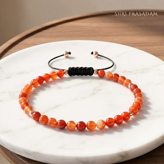 Carnelian Anklet
