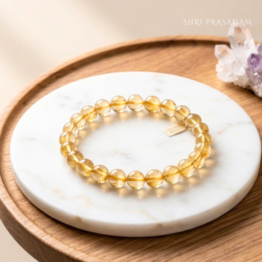 Citrine Crystal Bracelet - Abundance & Joy