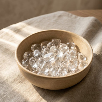 Clear Quartz Tumbled Stone (1KG)