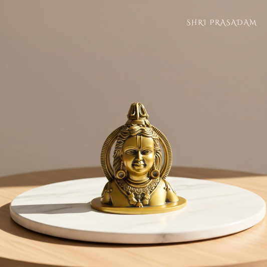Divine Ram Face Murti (Golden)