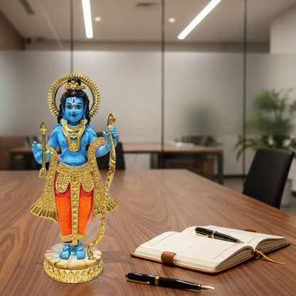 Gold Plated Ram Lalla Idol