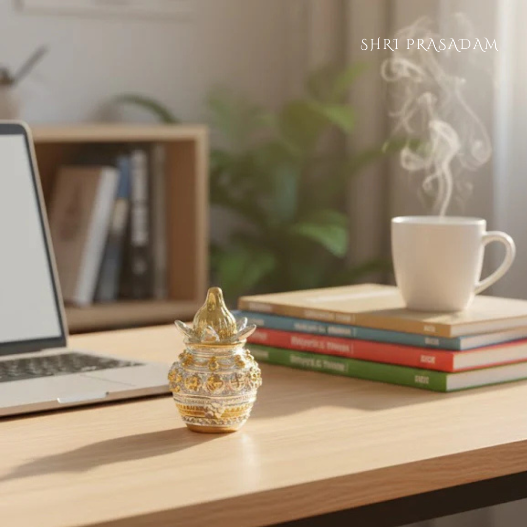 Gold & Silver Plated Kalash