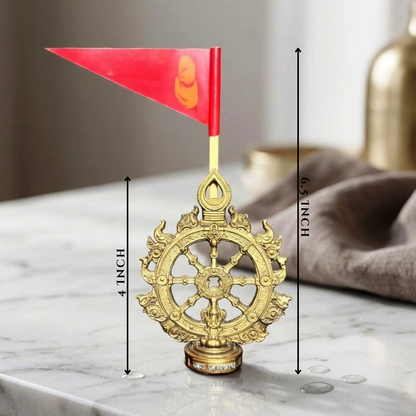 Jagannath Neela Chakra With Flag
