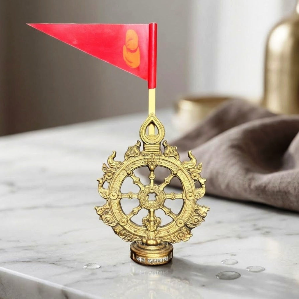 Jagannath Neela Chakra With Flag