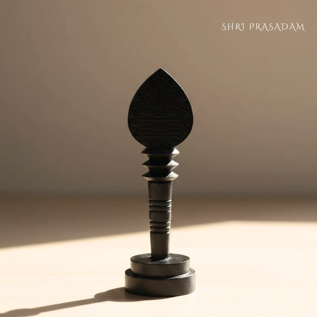 KARUNGALI WOOD MURUGAN VEL WITH STAND