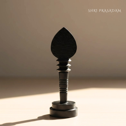 KARUNGALI WOOD MURUGAN VEL WITH STAND