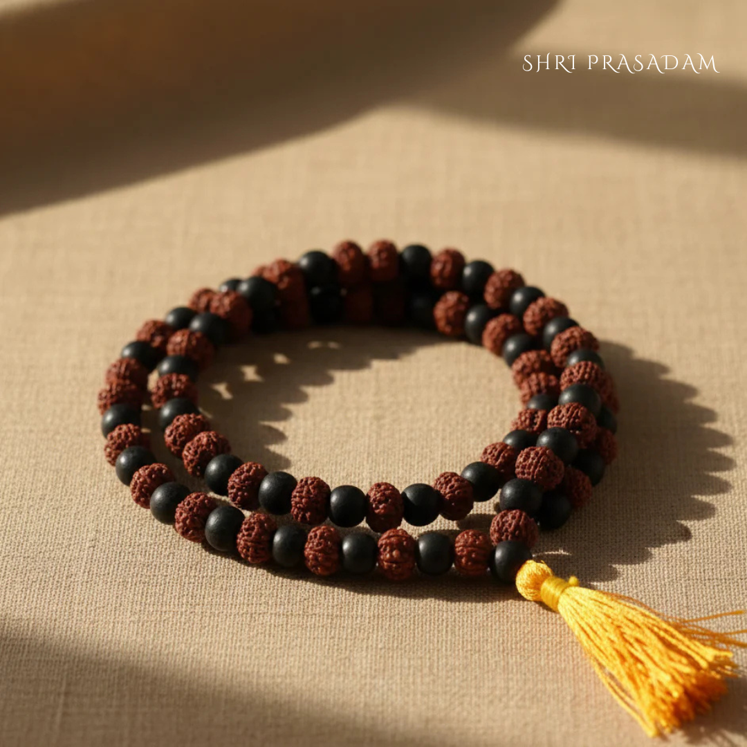 KARUNGALI & RUDRAKSHA JAP MALA