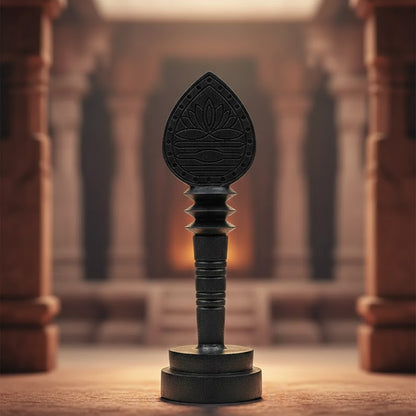 KARUNGALI WOOD MURUGAN VEL WITH STAND