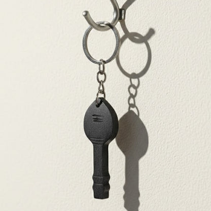 KARUNGALI WOOD VEL KEYCHAIN