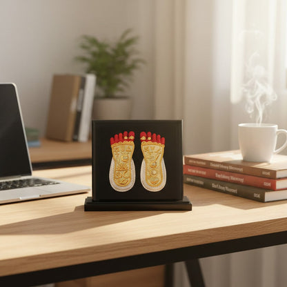 Laxmi Charan Paduka | 24K Gold-Plated |