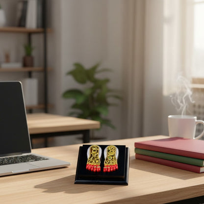 Laxmi Charan Paduka | 24K Gold-Plated |