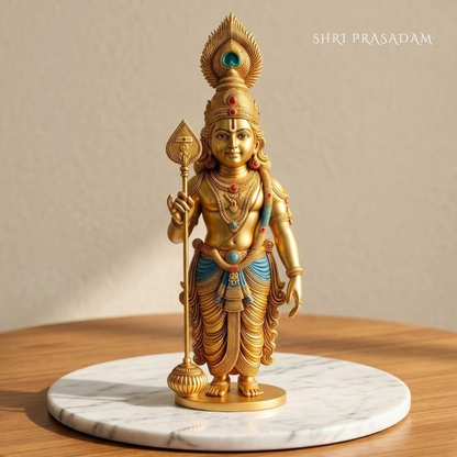 Lord Murugan Standing Idol