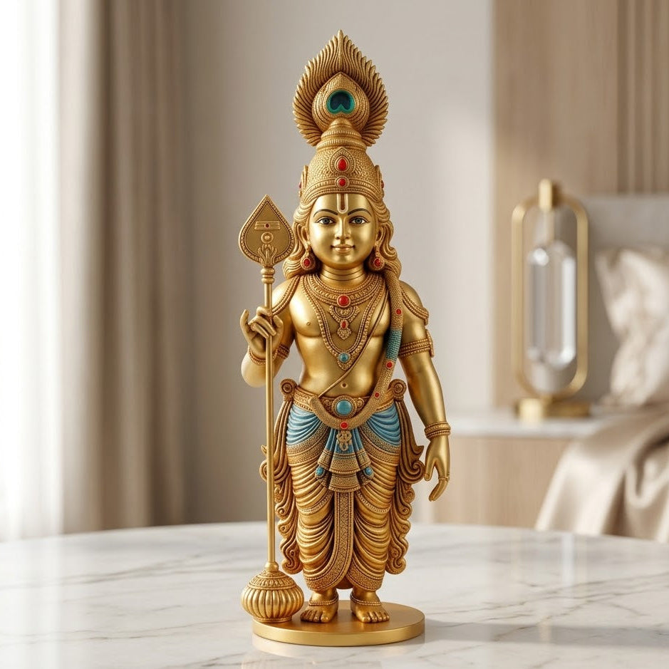 Lord Murugan Standing Idol