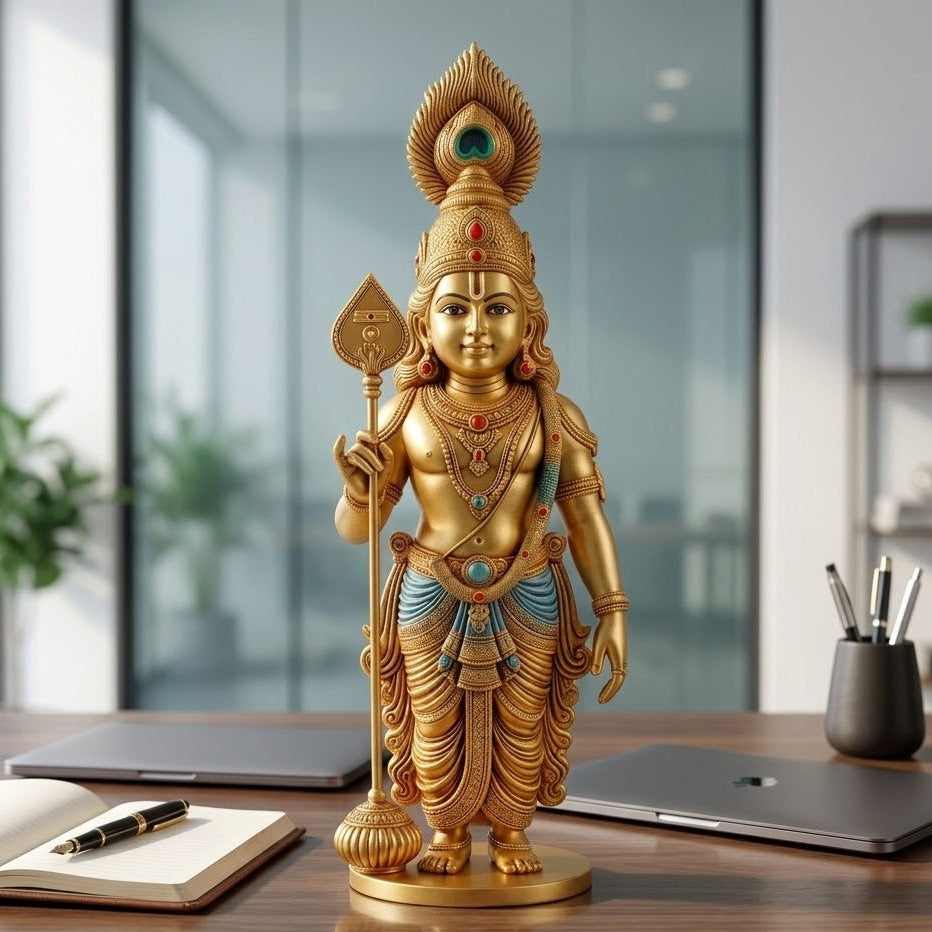 Lord Murugan Standing Idol