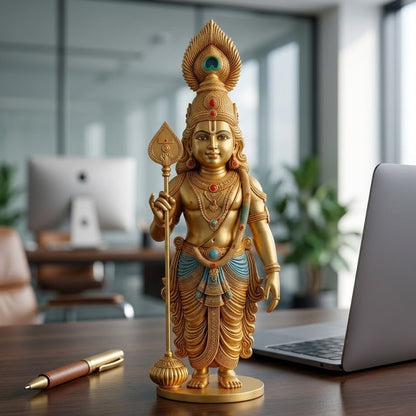 Lord Murugan Standing Idol