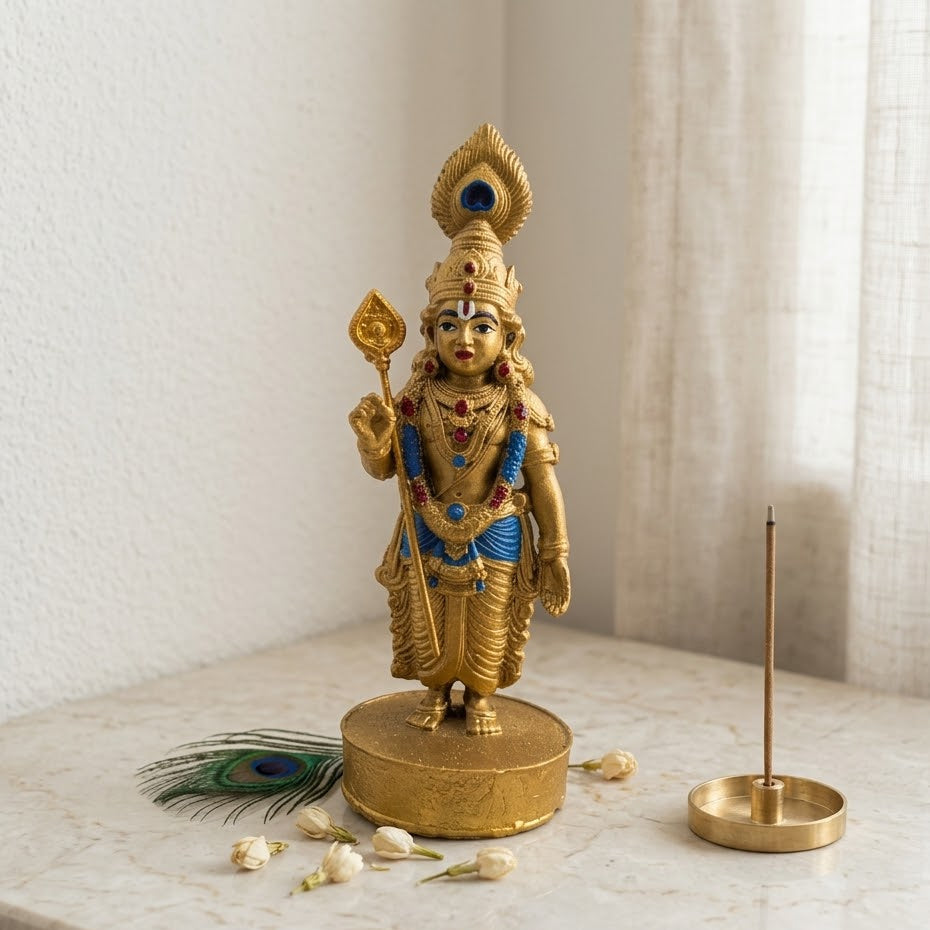 Lord Murugan Standing Idol