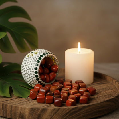 Red Jasper Tumbled Stone (1KG)