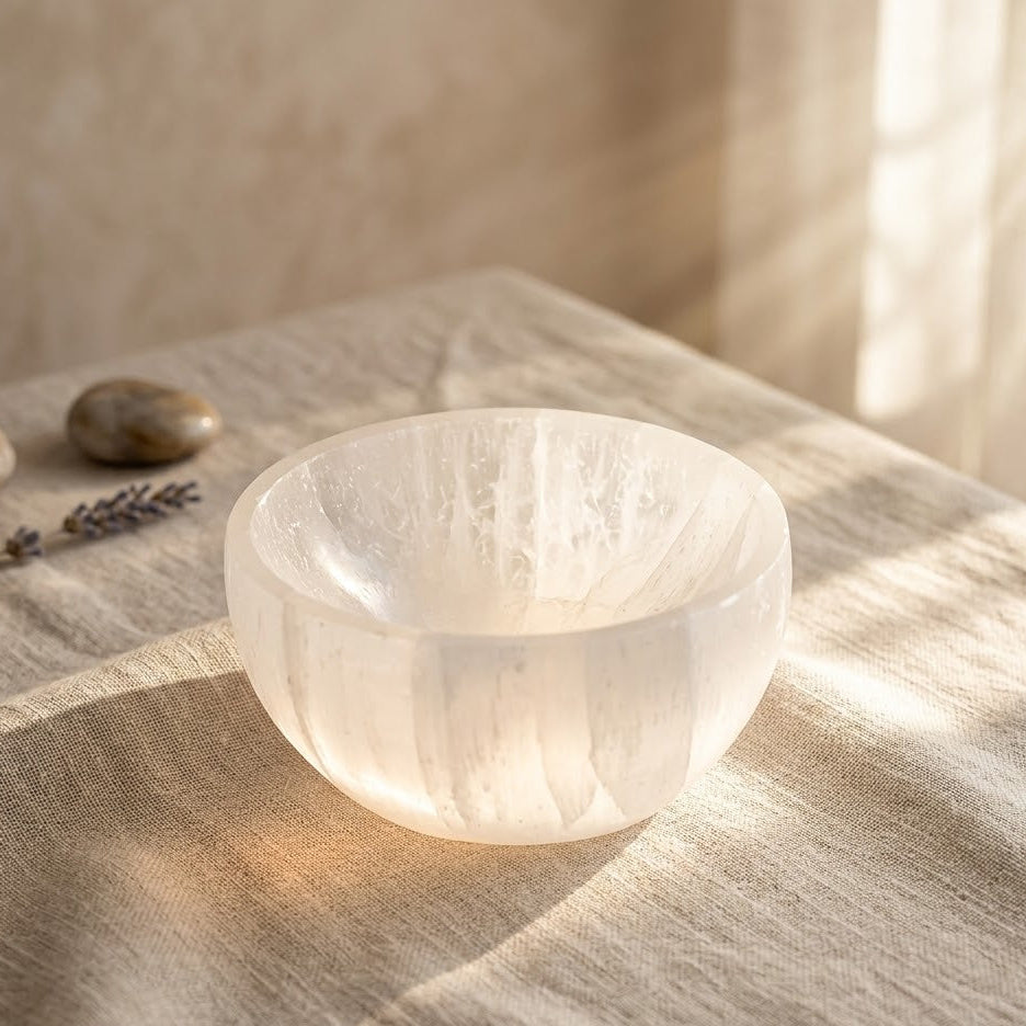 Selenite Bowl
