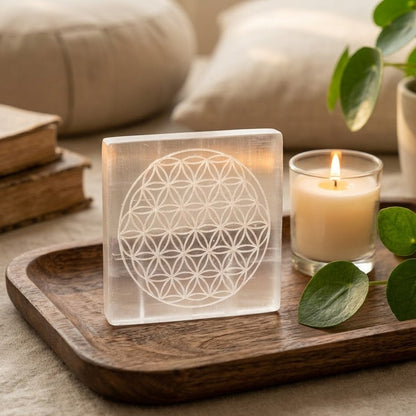 Selenite Charging Plate