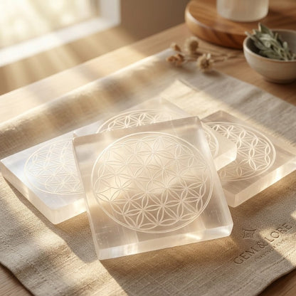 Selenite Charging Plate