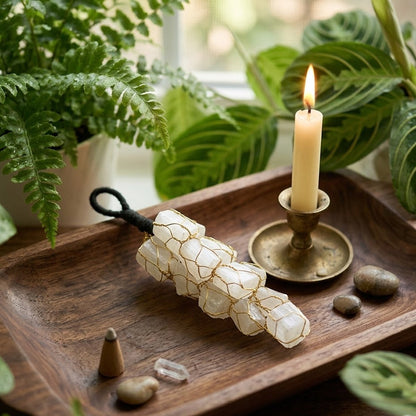 Selenite Door Hanging