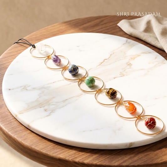 Seven Chakra Crystal Hanger