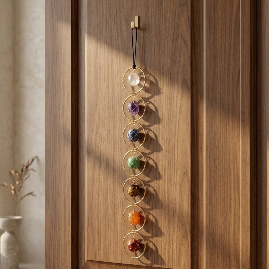 Seven Chakra Crystal Hanger
