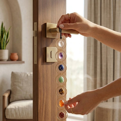Seven Chakra Crystal Hanger