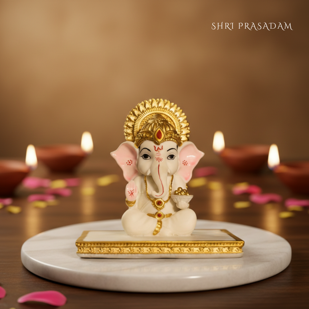 Shri Ganesha with Modak Idol