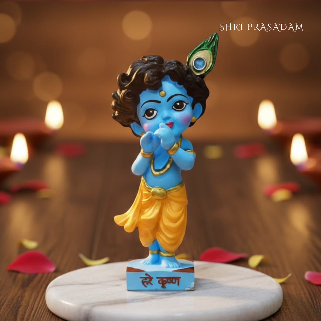 Shri Krishna Idol (Blue Color)