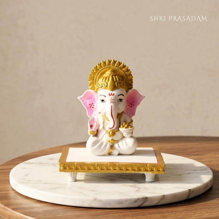 Shri Ganesha with Modak Idol