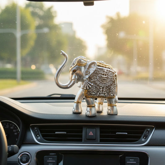 Silver Elephant for Vastu Idol