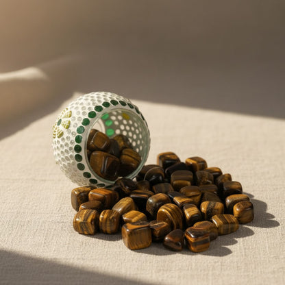 Tiger Eye Tumbled Stone (1KG)